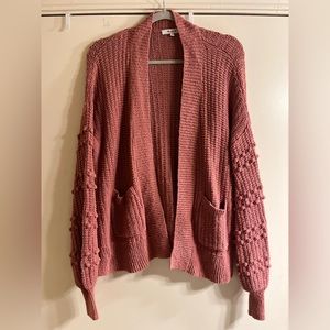 Madewell Cardigan - Pink Sz XS